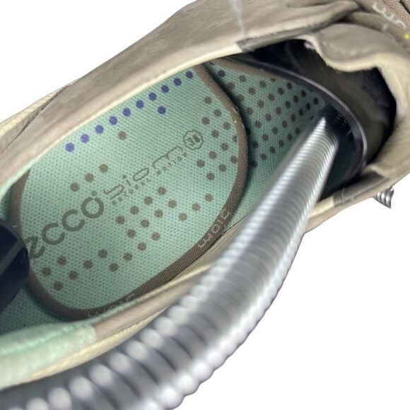 ECCO Shoes Biom Lite Tarmac Women’s Golf Sneakers Brown Green Suede Size 8 - Picture 9 of 10